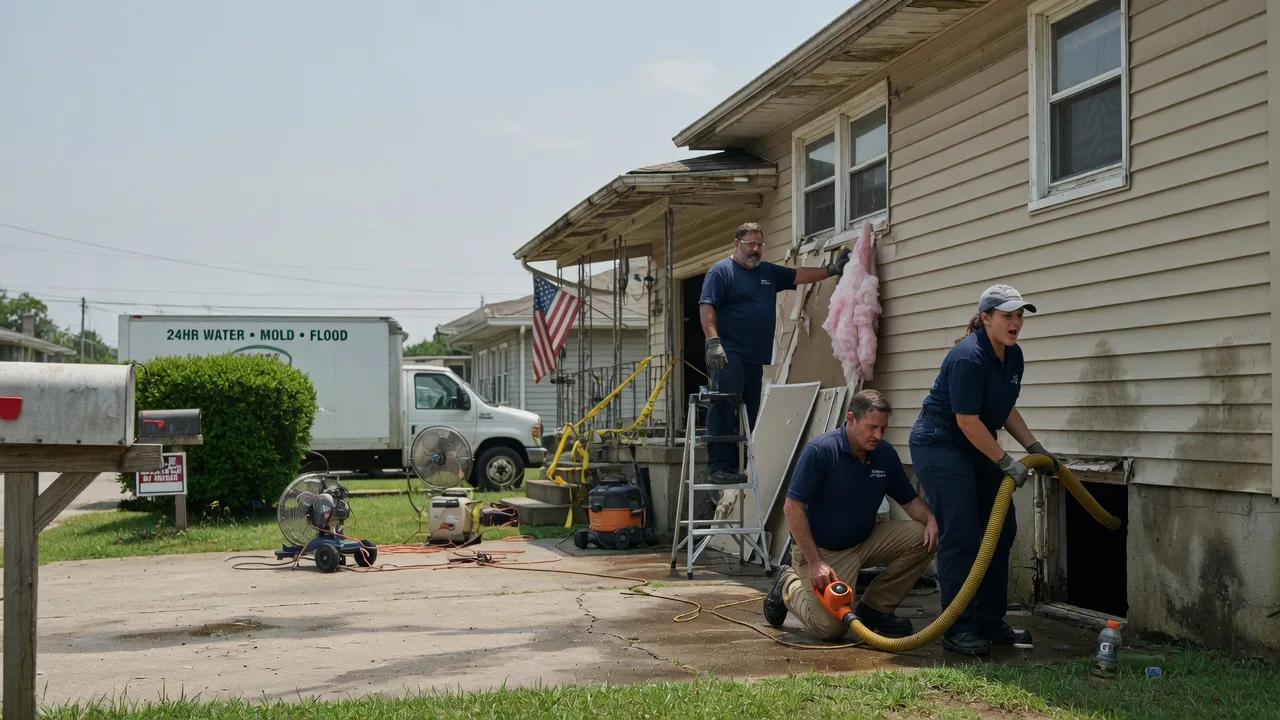Water Damage Repair in Warrington, PA near me
